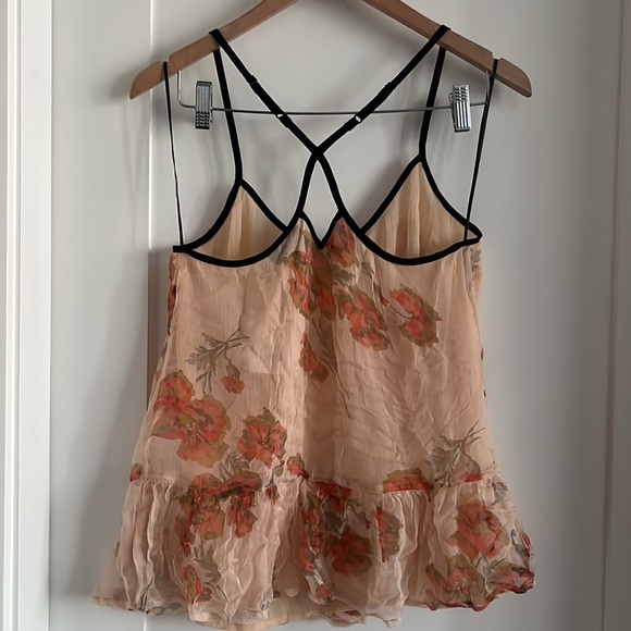 TOPSHOP racer back blouse - Picture 2 of 3